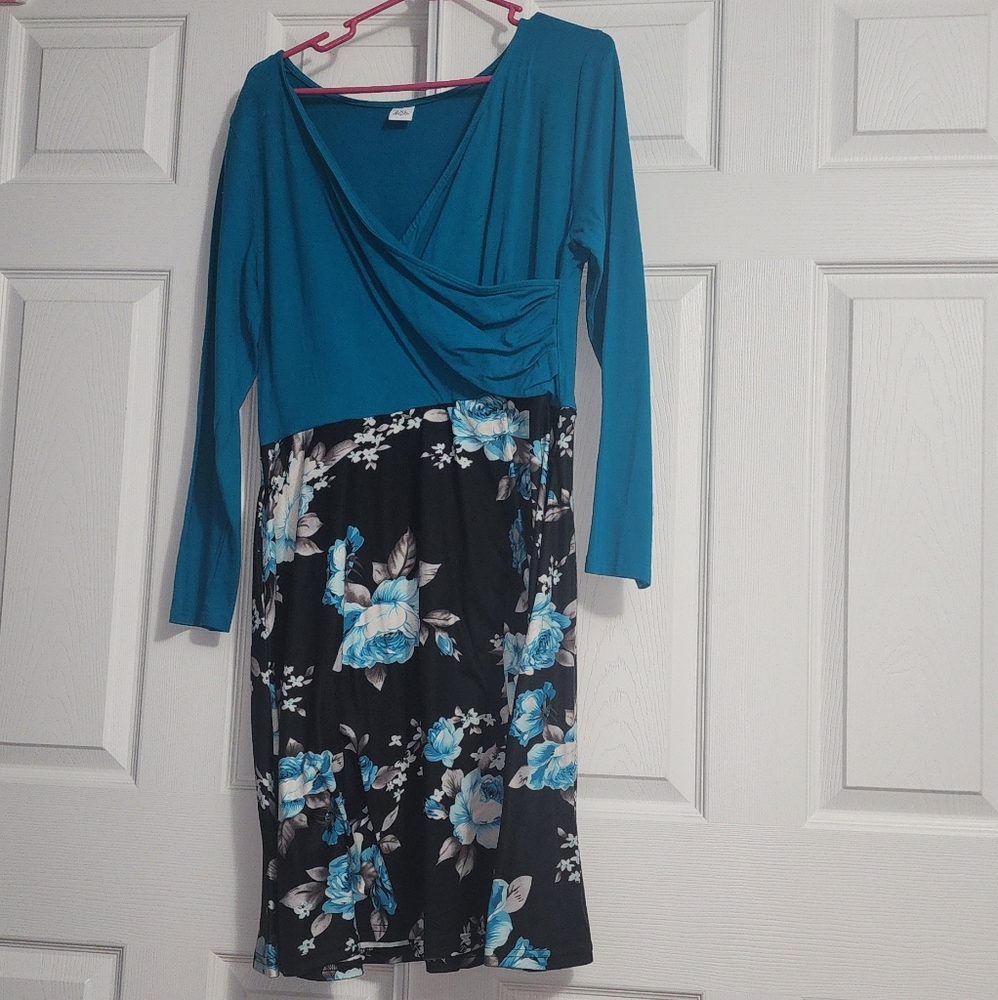 Womens plus 2xl comfortable cocktail dress